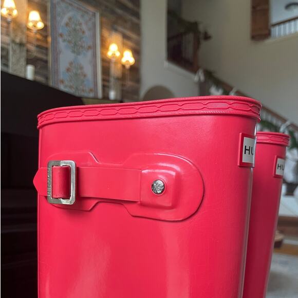 Hunter Tall Gloss Rain Boots Women’s 6 EU 37 | Iconic Wellington - Picture 10 of 13